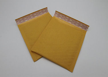 Annonces jaunes de bulle de papier d'emballage d'impression offset avec 2 côtés de scellage