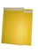 Les annonces jaunes adhésives fortes emballage de bulle papier les enveloppes de expédition capitonnées