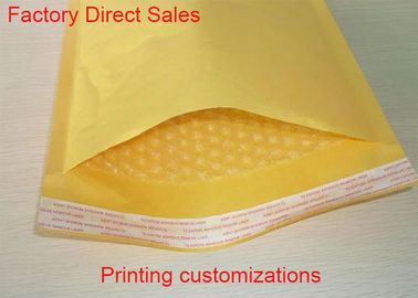 Enveloppes de expédition capitonnées par papier 9*10 de   de Yellow Kraft de messager » avec Pringting fait sur commande