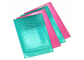 Coutume d'enveloppes matelassées de film de PE la poly a imprimé les annonces colorées de bulle