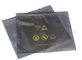 120 * sacs de armature statiques de noir de 150 + 40 millimètres les anti imperméabilisent avec la tirette