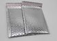 Enveloppes argentées imperméables d'enveloppe de bulle, bande de frottement métallique de sacs à bulles de l'aluminium 6x10 anti