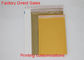 Adaptez les annonces aux besoins du client de impression jaunes de bulle de papier d'emballage amorties pouce de l'affranchissement 10*12