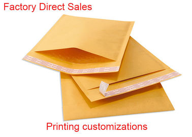 Deux enveloppes latérales de scellage de bulle de Papier d'emballage, pouce imprimé fait sur commande des annonces 8*9 de bulle